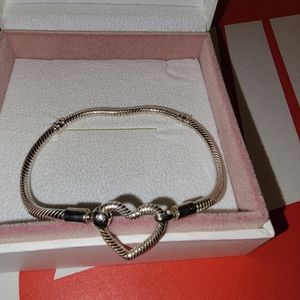 Pandora heart bracelet